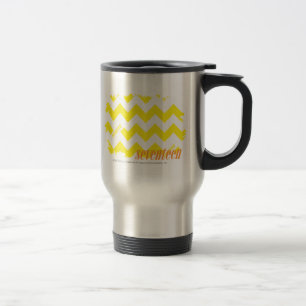 ZigZag Yellow 2 Travel Mug