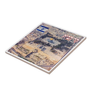 zIL011 TEMPLE MOUNT, Jerusalem Middle East, Tile
