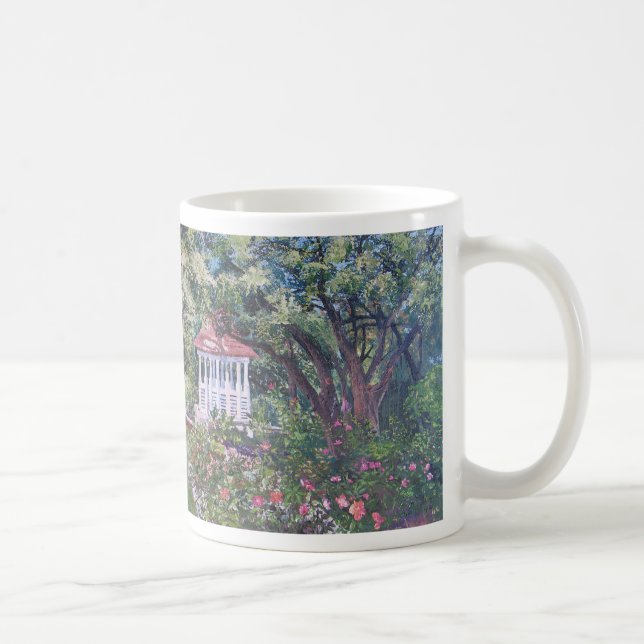 Zilker's Mabel Davis Rose Garden, Zilker Botani... Coffee Mug (Right)