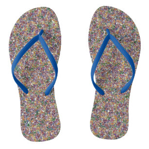 Zillions of Police Thin Blue Line Handcuff Keys Flip Flops