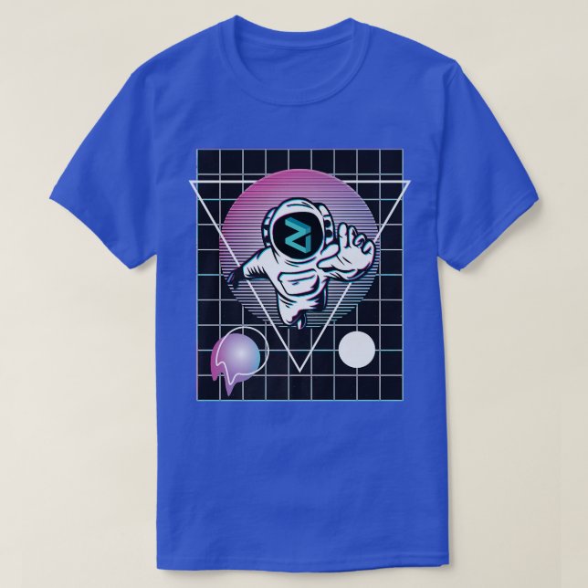 Zilliqa Astronaut  T-Shirt (Design Front)