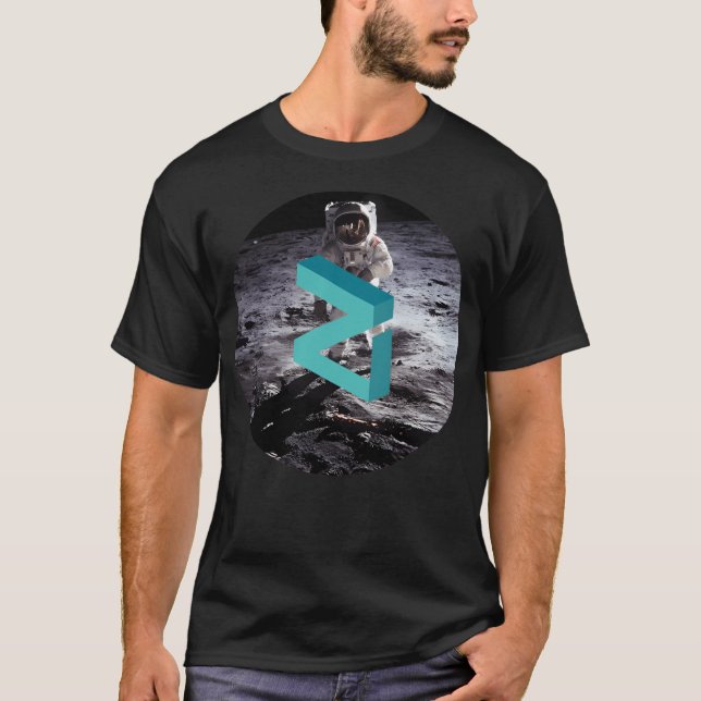 Zilliqa Moon Astronaut T-Shirt (Front)