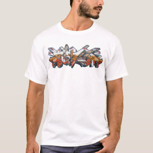 ZIMAD COOL STYLE PIECE GRAFFITI T-SHIRT