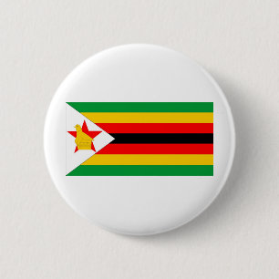 Zimbabwe 2 Inch Round Button
