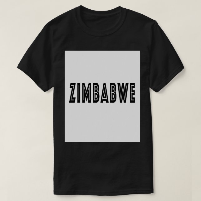 Zimbabwe 6 T-Shirt (Design Front)