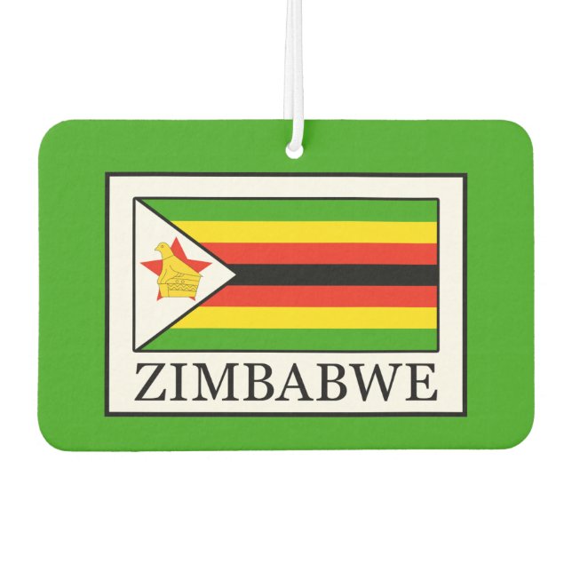 Zimbabwe Air Freshener (Front)