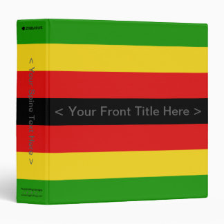Zimbabwe Flag Binder