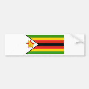 Zimbabwe Flag Bumper Sticker