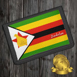 Zimbabwe flag fashion, Zimbabwe patriots / sports Trifold Wallet<br><div class="desc">WALLETS: Zimbabwe & Zimbabwe Flag fashion - love my country,  travel gifts,  grandpa birthday,  national patriots / sports fans</div>