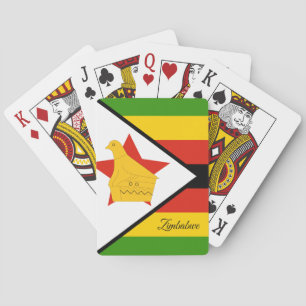Zimbabwe Flag Games, Zimbabwe Playing Cards