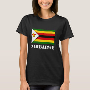 Zimbabwe Flag Heritage Zimbabwean Roots Zimbabwean T-Shirt