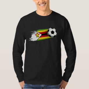 Zimbabwe Flag Jersey Zimbabwe Soccer Team Zimbabwe T-Shirt