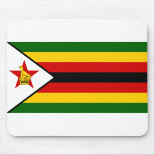 Zimbabwe Flag Mouse Pad