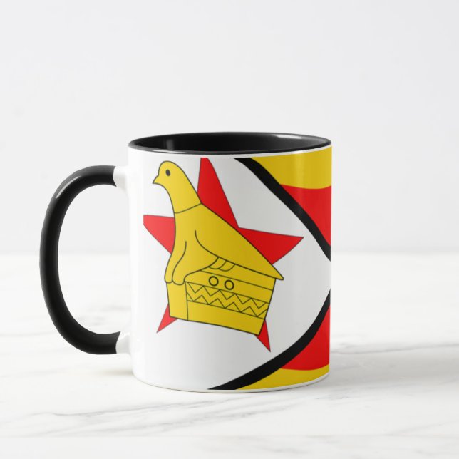 Zimbabwe Flag Mug (Left)
