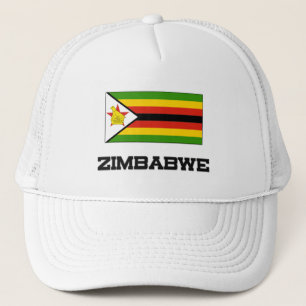 Zimbabwe Flag Trucker Hat
