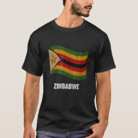Zimbabwe Flag Vintage Zimbabwean Pride
