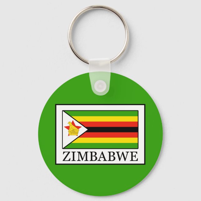 Zimbabwe Keychain (Front)