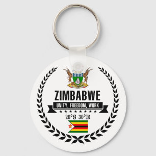 Zimbabwe Keychain