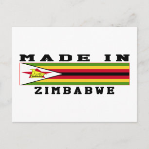 Zimbabwe Made In Designs Postcard