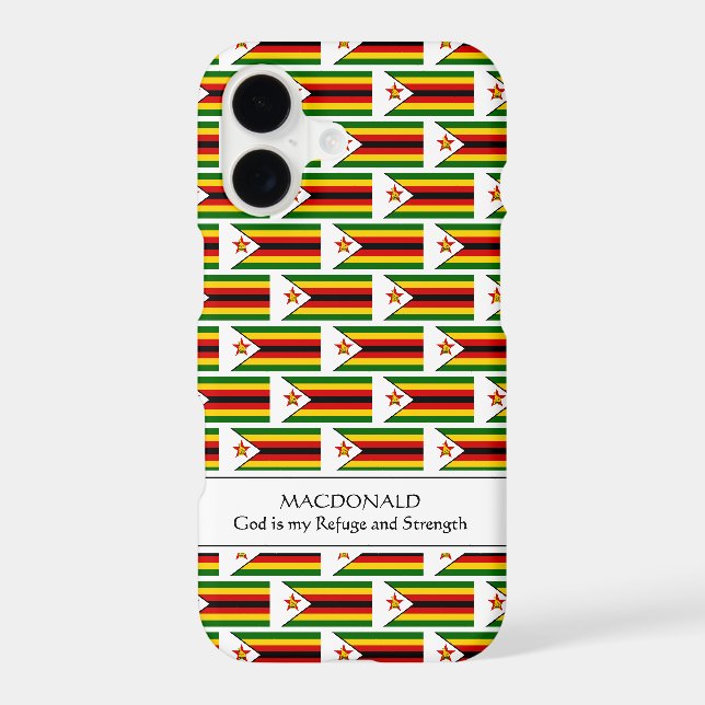 ZIMBABWE Personalized Scripture Refuge & Strength (Back)