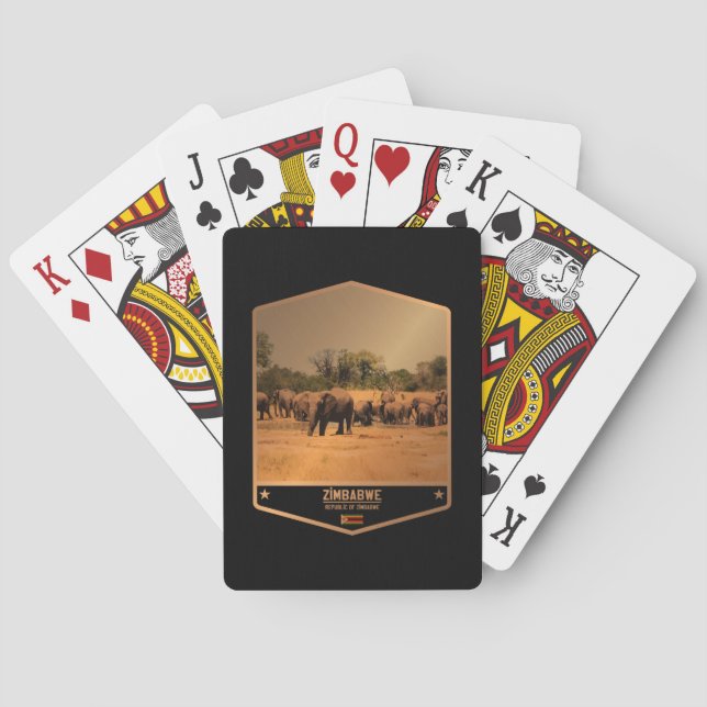 Zimbabwe Playing Cards (Back)