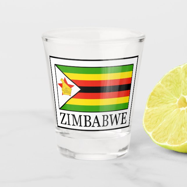 Zimbabwe Shot Glass (Front)