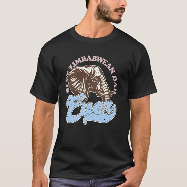 Zimbabwean african zambia travelling family souven T-Shirt (Front)