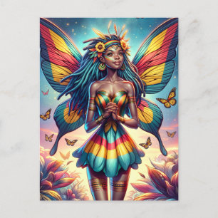 Zimbabwean Fairy Postcard