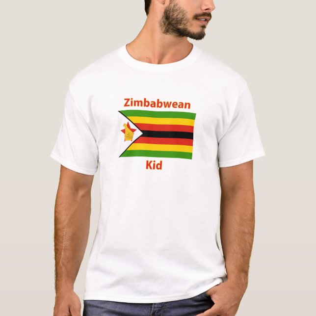Zimbabwean kid T-shirt (Front)