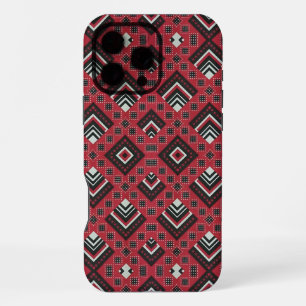 Zimbabwean Retso African Retro Mudcloth Print iPhone 16 Pro Max Case