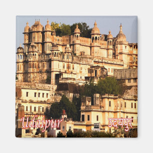 zIN016 UDAIPUR City Palace, India, Asia Magnet