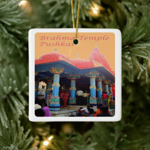 zIN20 Brahma Temple PUSHKAR, India, Asia, Ceramic Ornament