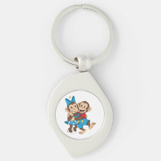 Zina and Mimo are flirting. Keychain