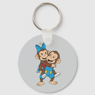zina on mimo's back keychain