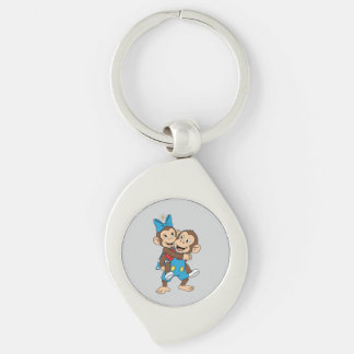 zina on mimo's back keychain