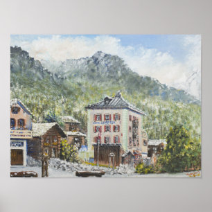 Zinal Switzerland. 2007 Poster
