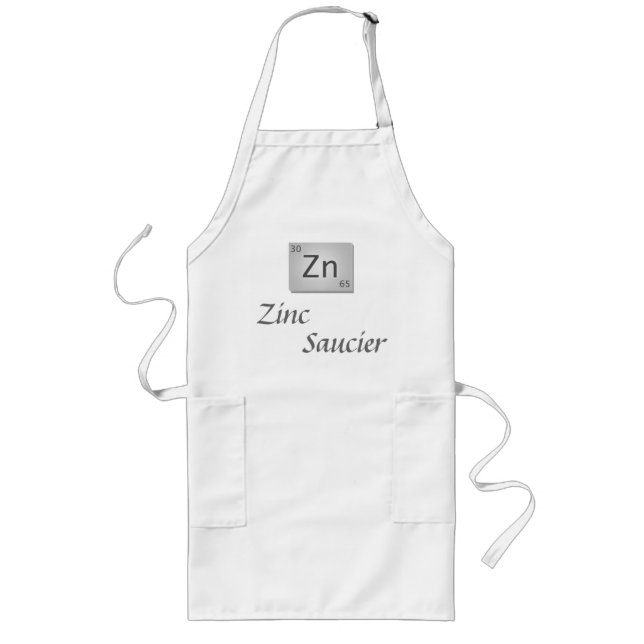 Zinc Saucier Kitchen Apron (Front)