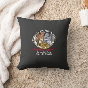 Zinfandel Inquisition Mixer Berryville Virginia Throw Pillow