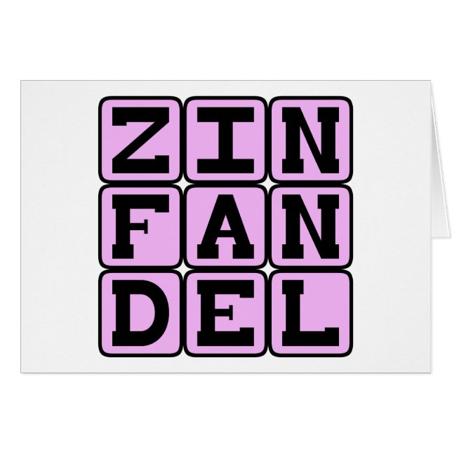 Zinfandel, Type de vin blanc (Devant horizontal)