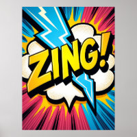 ZING! Lightning Pop Art Explosion