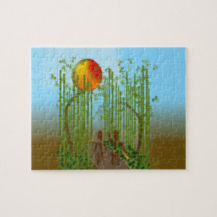 Zinglees ~ Bamboo Jigsaw Puzzle