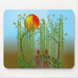 Zinglees ~ Bamboo Mouse Pad