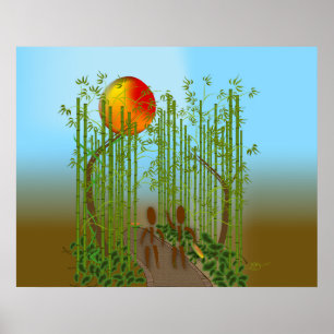 Zinglees ~ Bamboo Poster