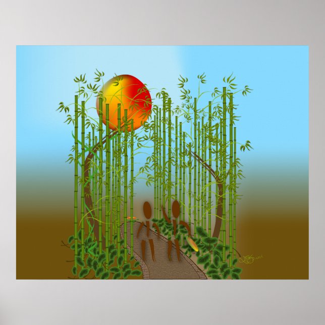 Zinglees ~ Bamboo Poster (Front)