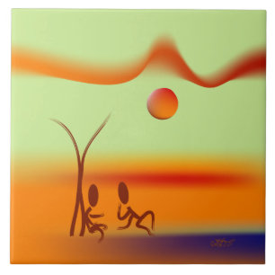 Zinglees ~ Chatting Tile