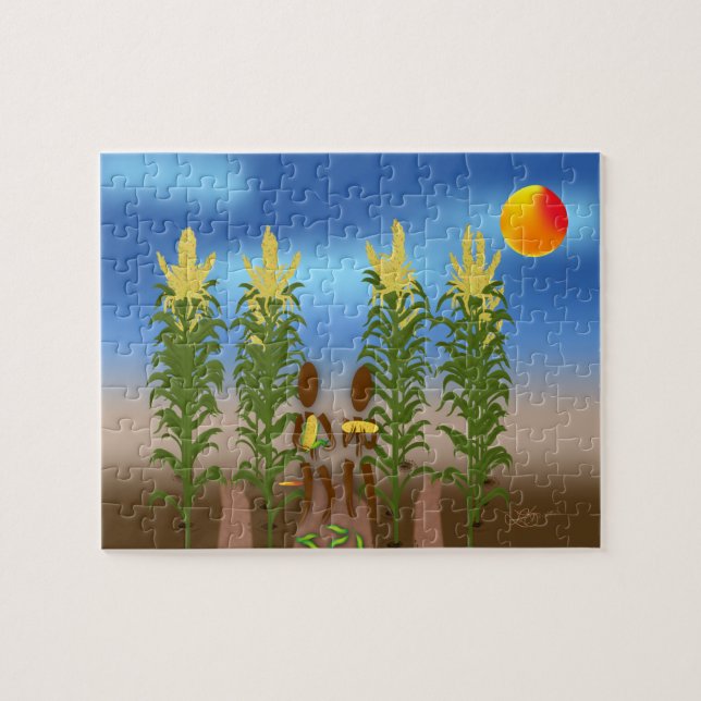 Zinglees ~ Corn Jigsaw Puzzle (Horizontal)