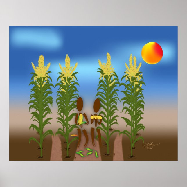 Zinglees ~ Corn Poster (Front)