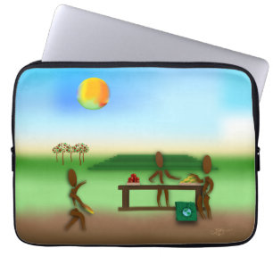 Zinglees ~ Farmer's Market Laptop Sleeve
