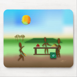 Zinglees ~ Farmer's Market Mouse Pad