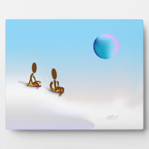 Zinglees ~ January Plaque